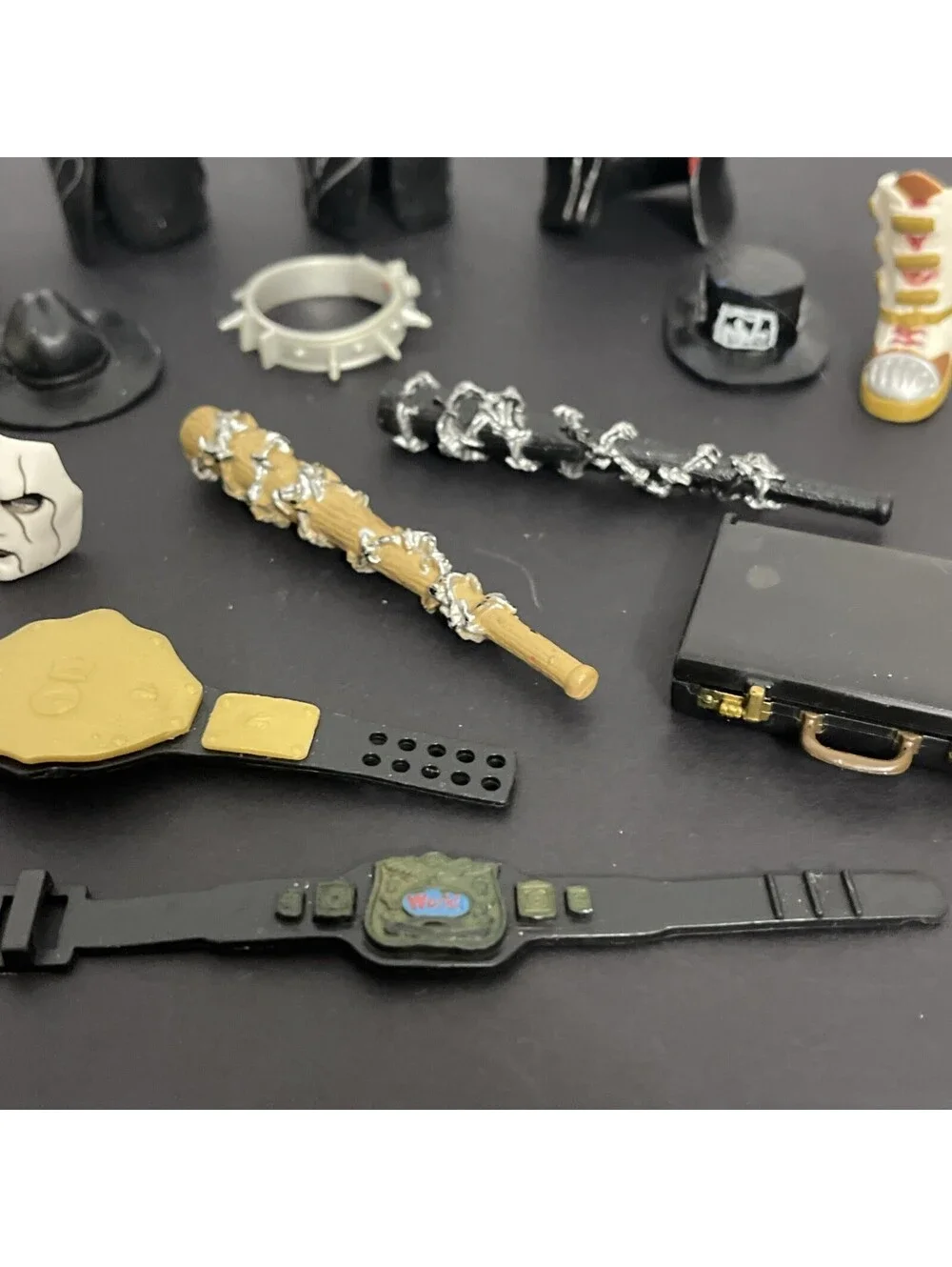 Mattel WWE Accessories Lot 17 Pieces Wrestling WWF For Action Figures